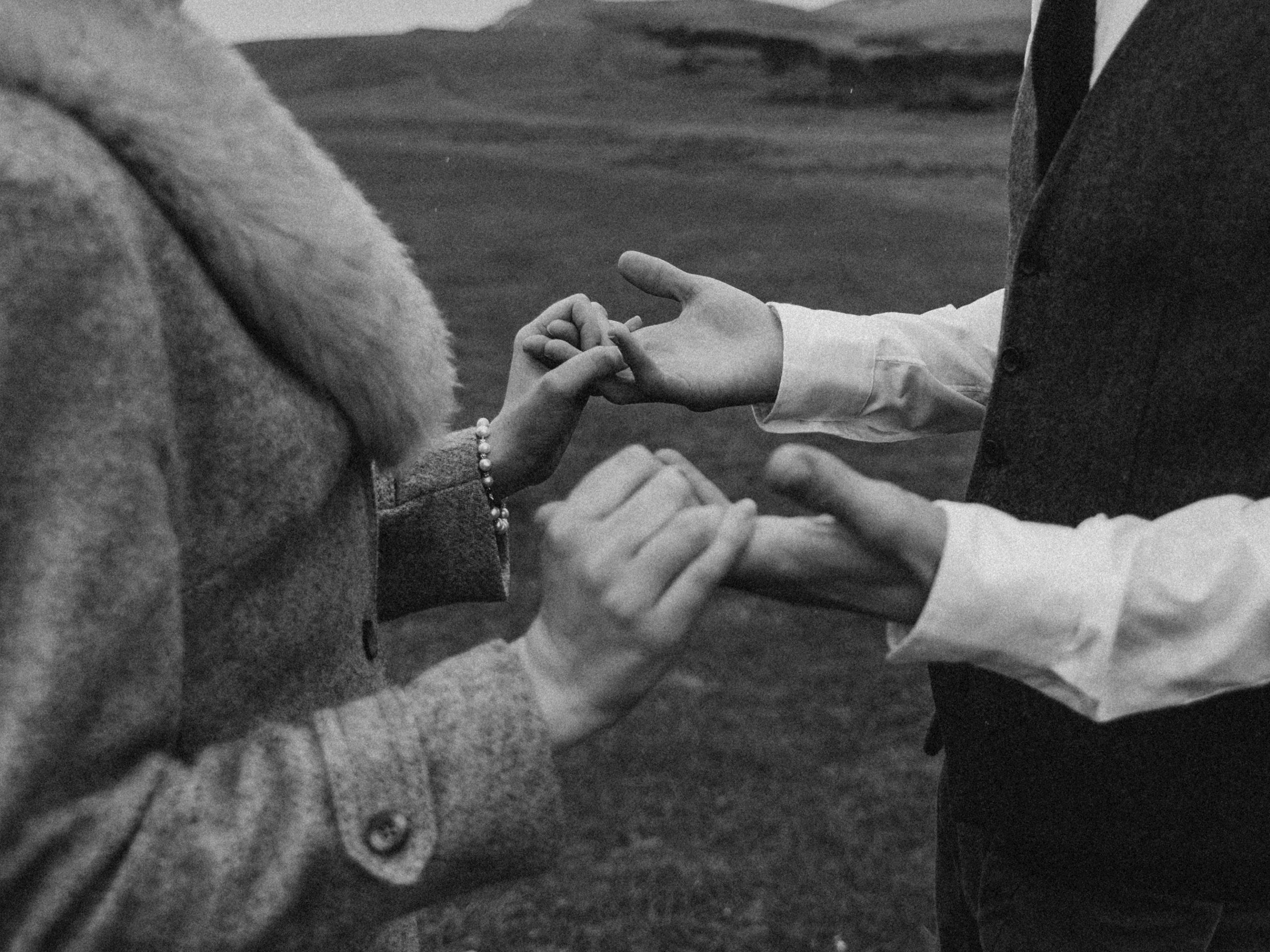 Monochrome Photo Of People Holding Hands 3617547