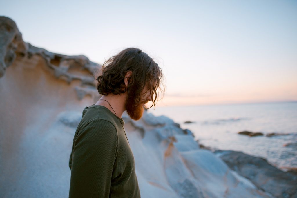 long hairstyle man