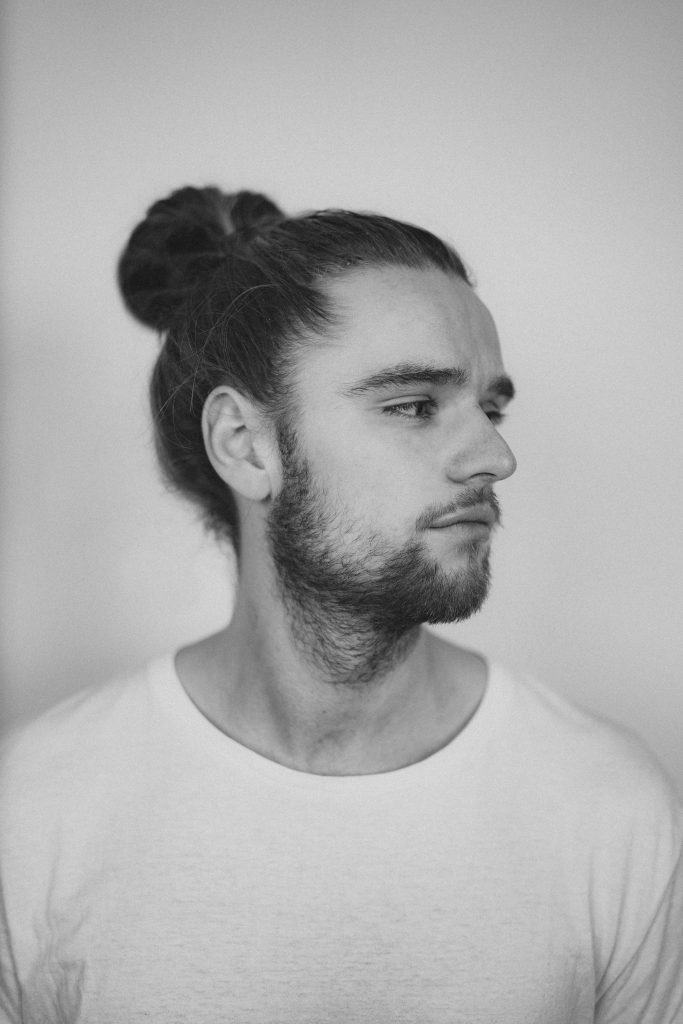 Ponytail man haircut
