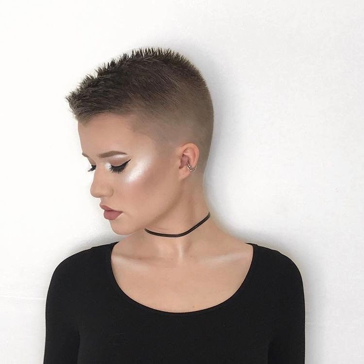 Haircut With A Faded Buzz