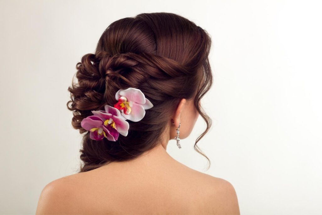 Side Swept Curls