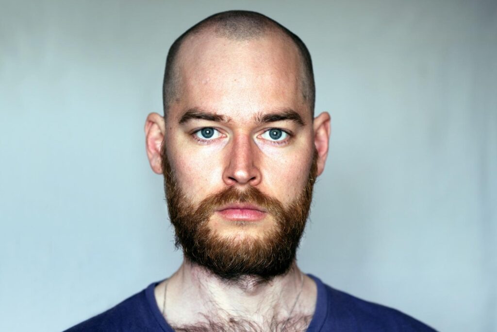 Shaved Head And Beard