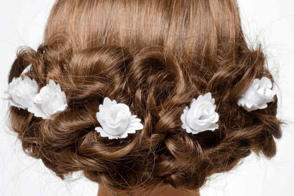 The Side Accent Braid With Curls