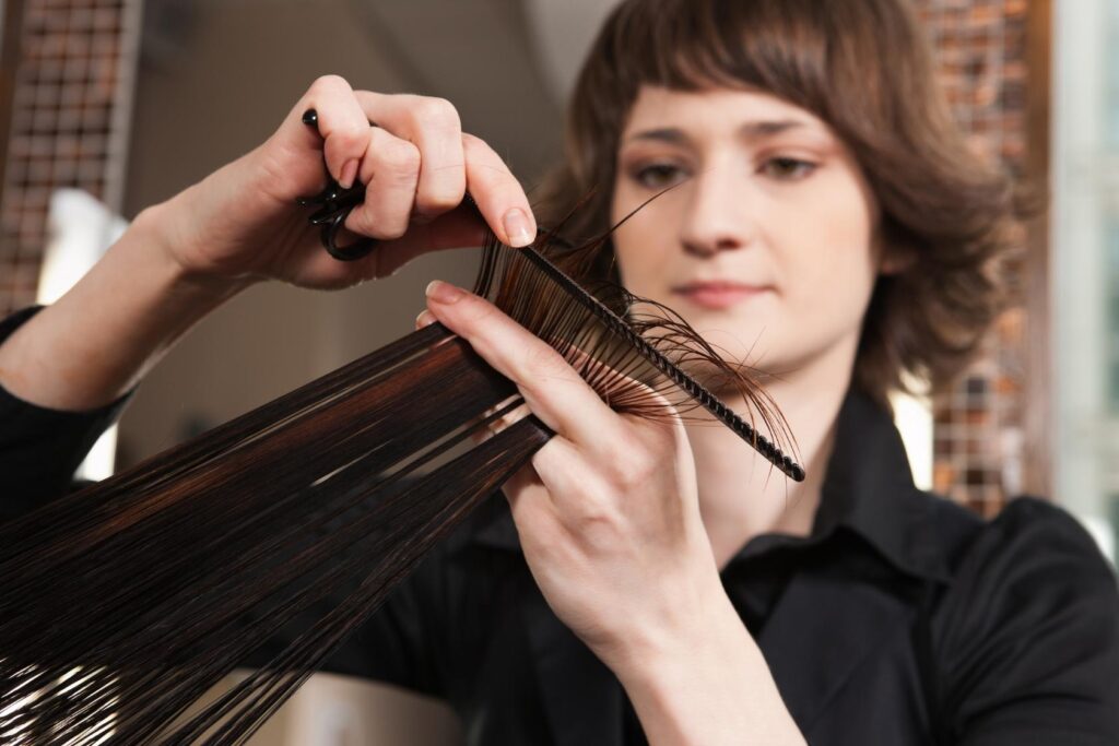 Layered Haircut With Bangs