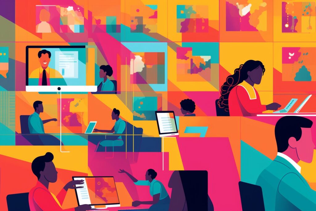 Collaborative virtual meeting